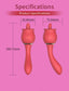 Rosebud Silicone Wand Massager - image 8