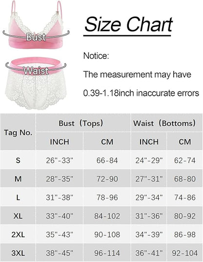 Sissy Lingerie Bra Underwear Set - image 8