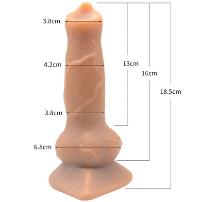 Wolf Dog Dick Dildo - image 11