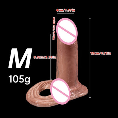 Reusable Silicone Penis Sleeve Delay Ejaculation - M - image 6