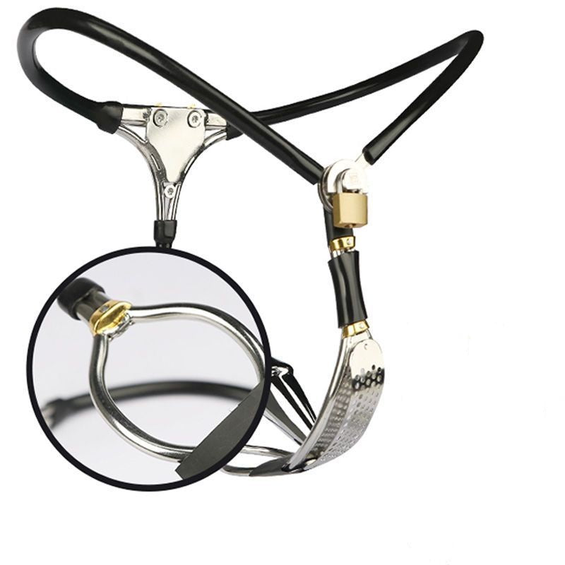 Invisible Women Thong Chastity Belt - with hole - image 2