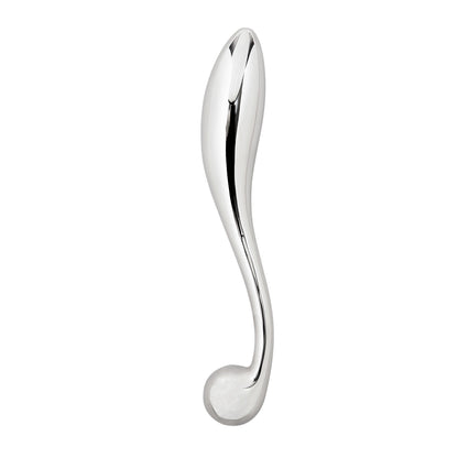 Mirror-Polished Stainless Steel Pull-Ring Anal Dilator Plug - image 2