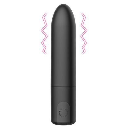 Lipstick Clitoral Vibrating Toy - Black - image 6