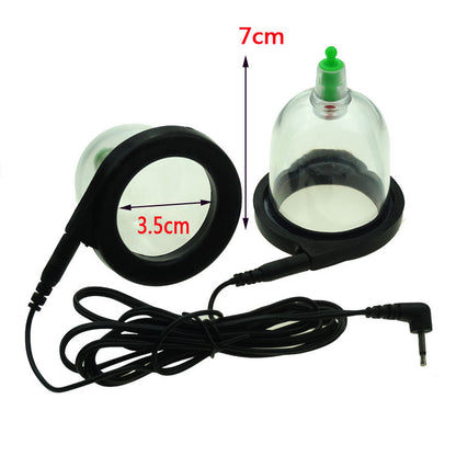 Erotic Suction Electro Nipple Clamps Set - image 2