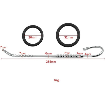 11.22'' Stainless Steel Urethral Trainer - image 1