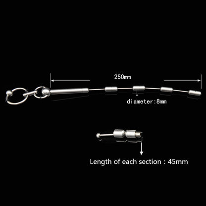 Adjustable Penis Beads Centipede Sound - image 1