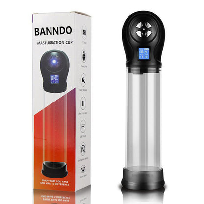 Male Enhancement Pump & Masturbation Cup - Vacuum Erection System - Black - image 5