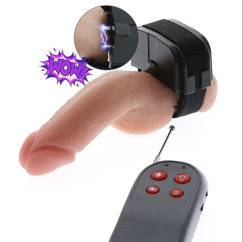 Electric Cock Ring - Black - image 0