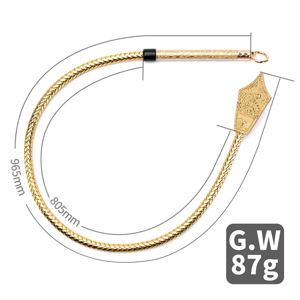 Elite Long-Reach Faux Leather Whip – 96.5cm Design - image 6