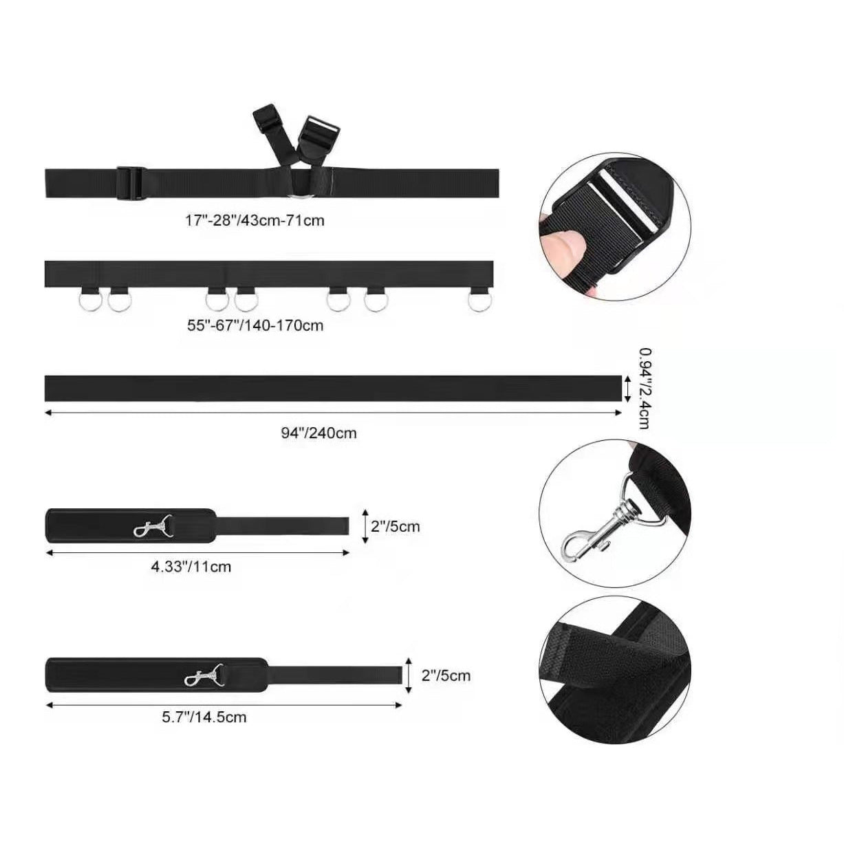 Sex Bondage Restraint BDSM Kit - image 4