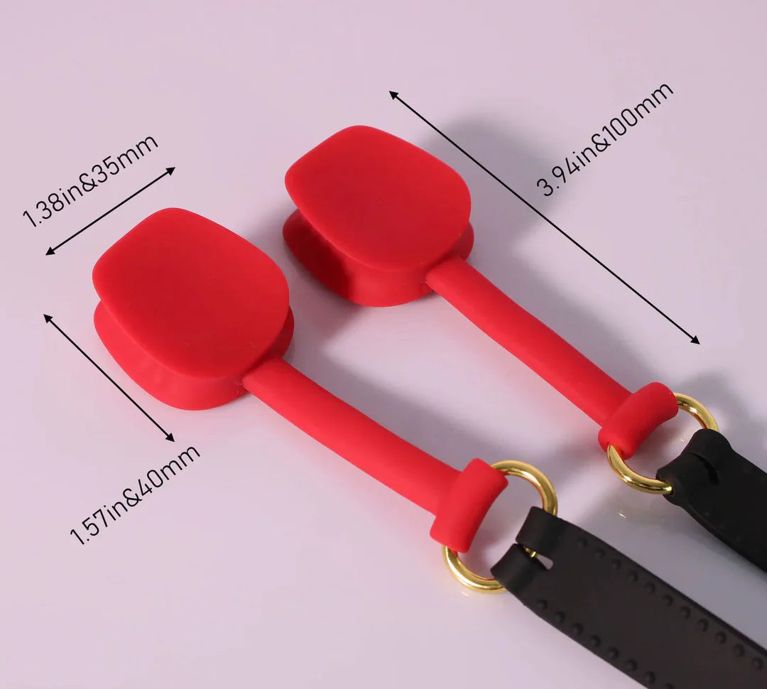 Soft Silicone Open-Mouth Gag with Adjustable Strap - image 7