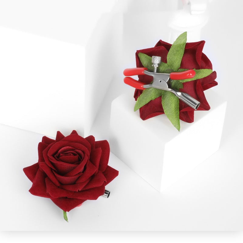 EcoRose – Sustainable Floral Anal Plug & Nipple Clamp Set - image 9
