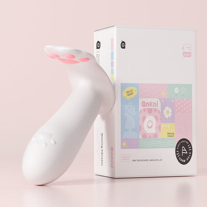 Cat Fox Paw App Control Butt Plug For Couple - 12 Vibration Modes - White - image 3