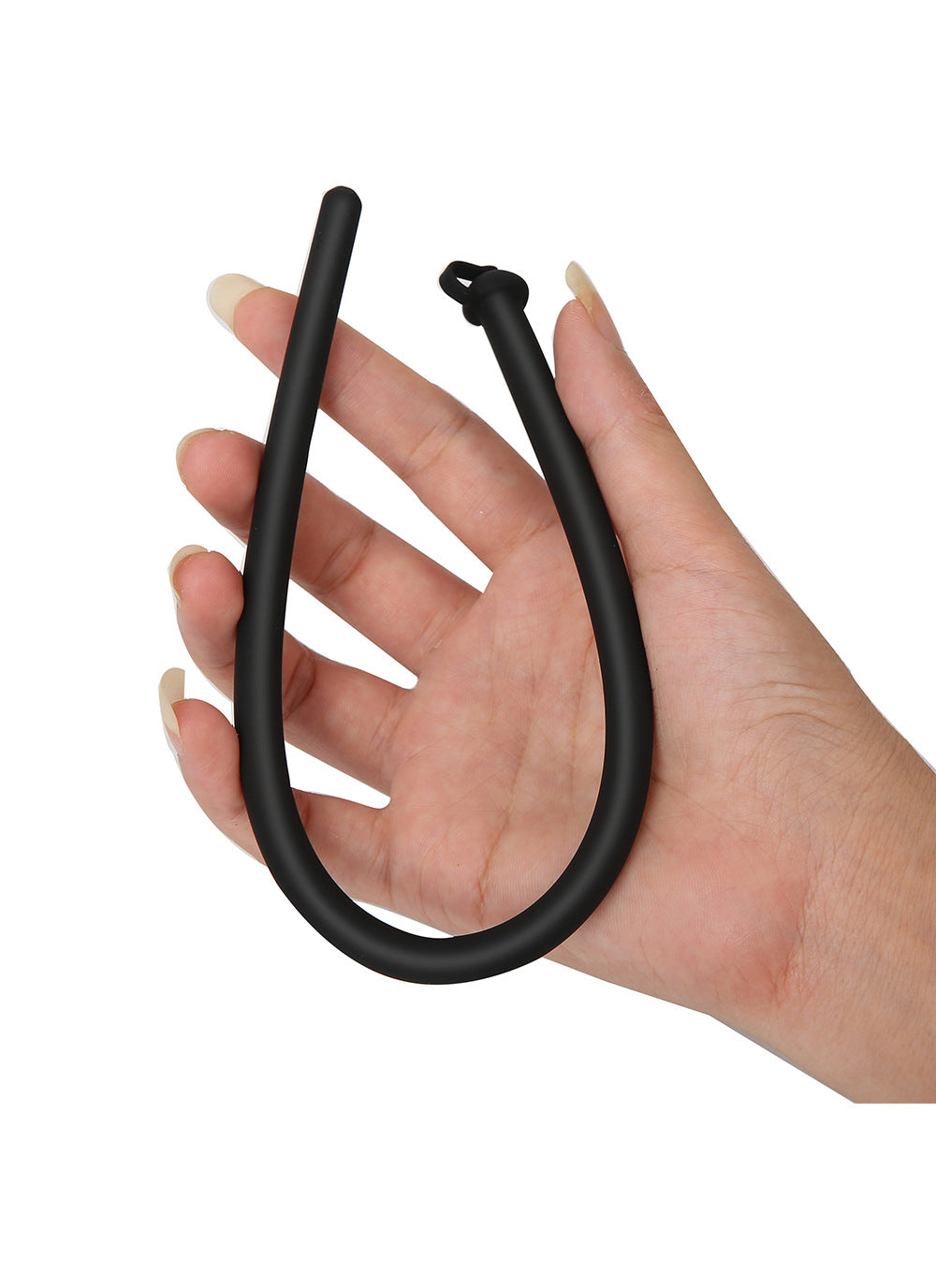 Silicone 11.9 inches Hollow Urethral Sound - 8mm - image 0