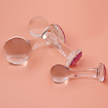 Crystalglow Glass Pleasure Anal Plug - image 13