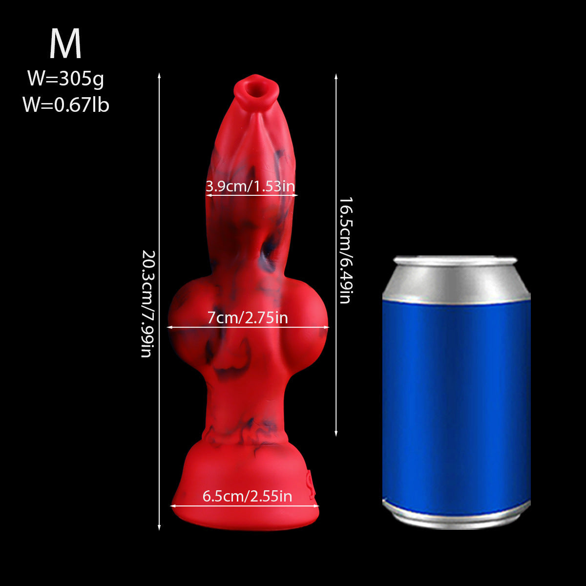 K9 Baroque Anal Plug - M - image 2