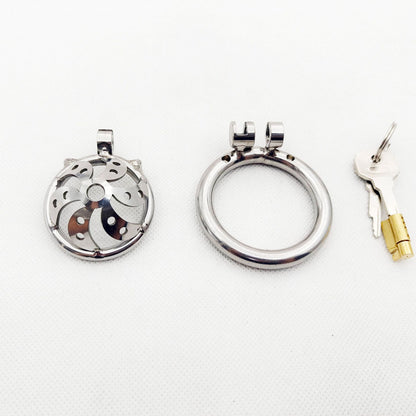 Short Head Flower Chastity Cage - image 2