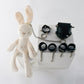 BDSM Bunny Plush Keychain - image 9
