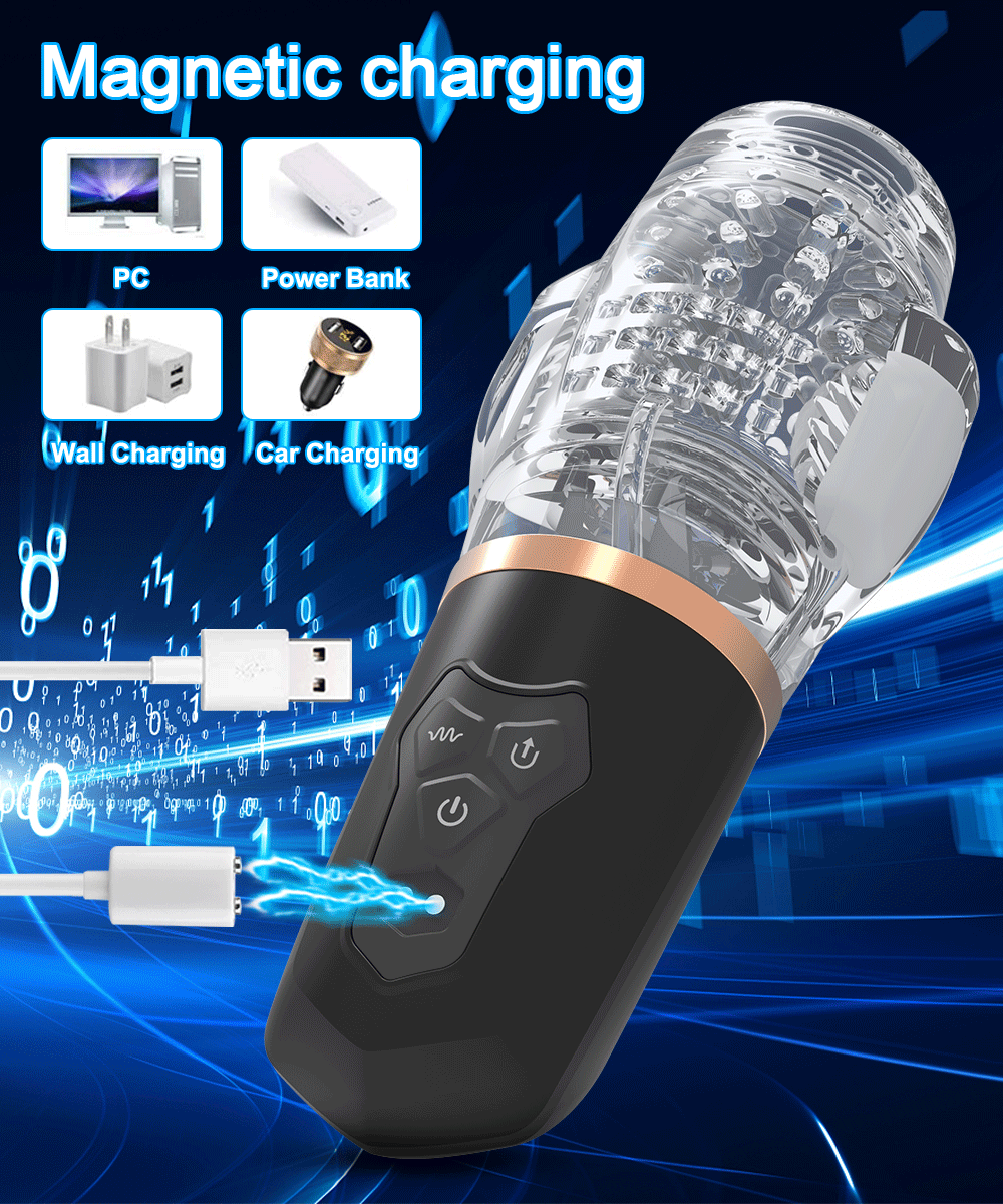 Sucking Good Masturbator 10 Vibrating Modes Stroker  - image 5