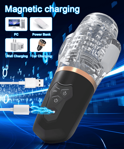 Sucking Good Masturbator 10 Vibrating Modes Stroker  - image 5