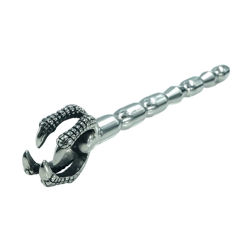 Talon Shape Urethral Sounding Rob - Silver - image 0