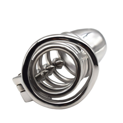 Metal Slave SM Sparse Chastity Cage - image 2
