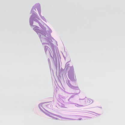 Elephant Trunk Suction Dildo - Purple - image 2