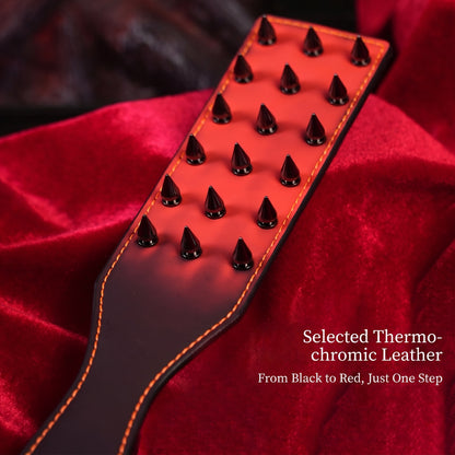 Color-Changing Studded Leather Paddle - image 5