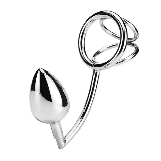 Penis Ring + Butt Plugs Set - image 2
