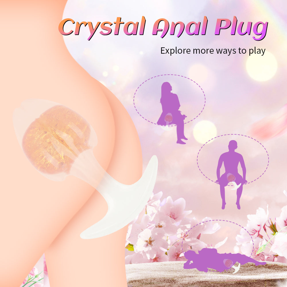 Crystal Vault Glass-Embedded Silicone Plug - image 30