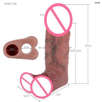 Open-ended Realistic Penis Sleeve - A - image 7