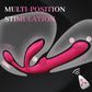 4 Vibration Parts Thrusting Rose Vibrator For Women with Remote - image 7
