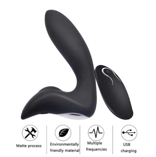 Wireless Vibrating Prostate Plug Butt Plug - image 3