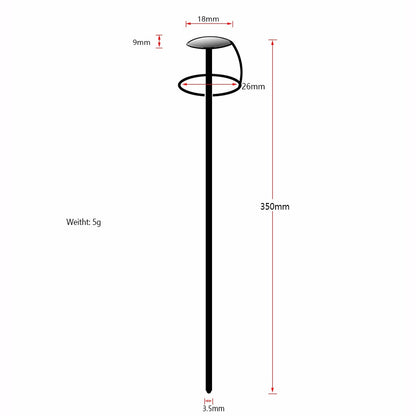 350mm Ultra-long Urethral Sound - 3.5mm - image 7