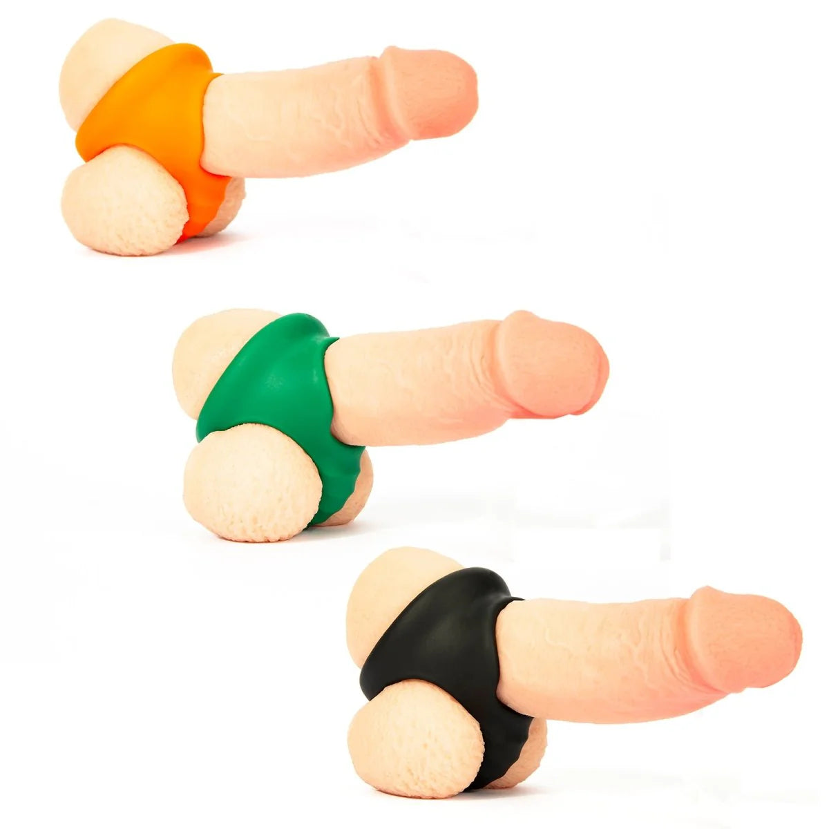 Four Holes Cock Ring Comfortable Lock Ring - image 1