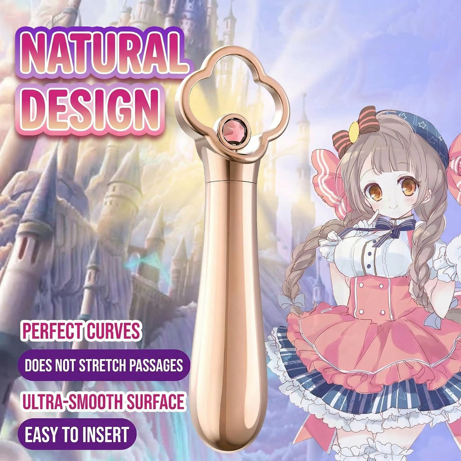 The Luxe Petite Gold Wand - image 1