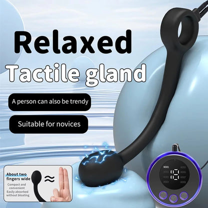 Electric Shock Prostate Massager With Hollow Ring - image 10