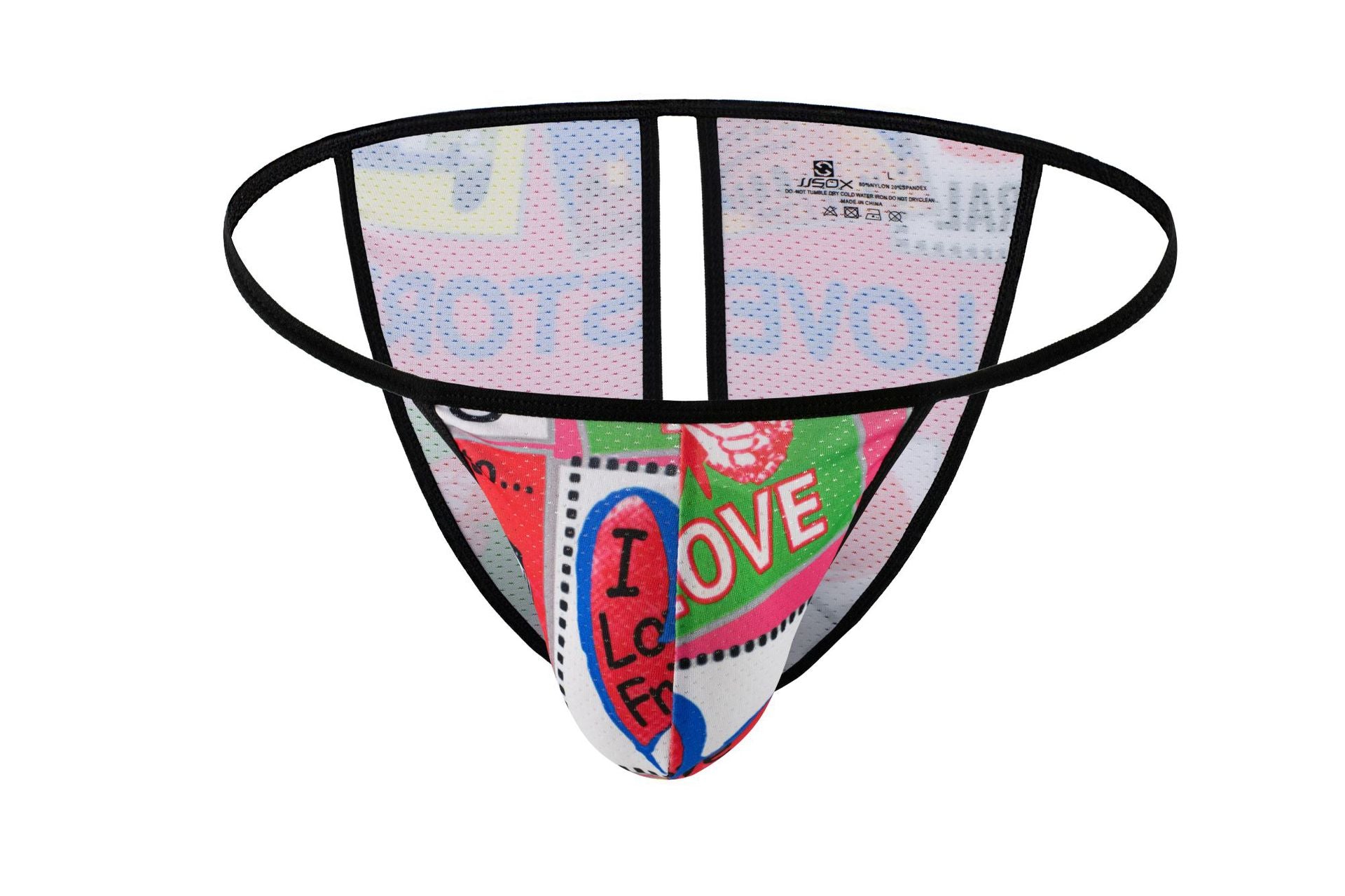 Men's Printed Triangle Low-Rise Briefs - Photo Album - XL - image 30