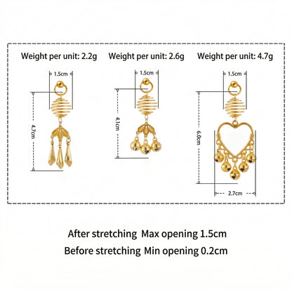 Golden Elegance Adjustable Nipple Clamps - image 3