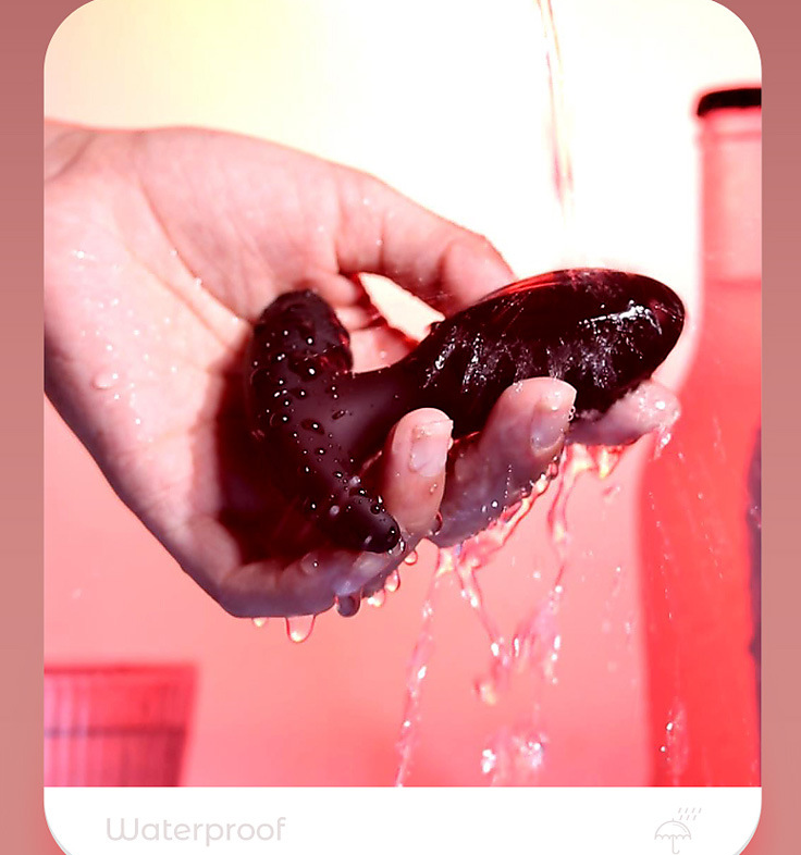 Vibrating Rechargeable Silicone Anal Plug - image 6