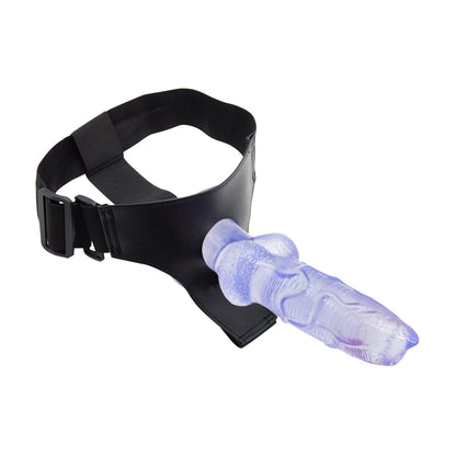 Black Strap on Dildo - Blue - image 5