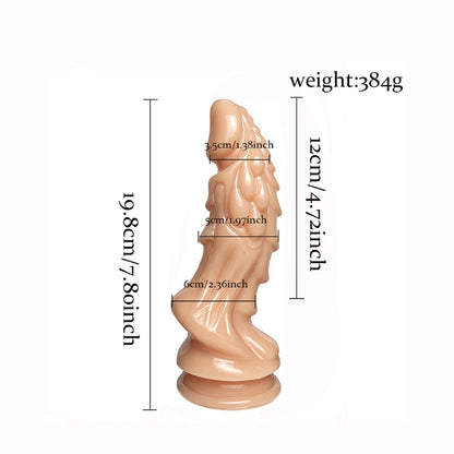 Kylin Anal Plug - Mythical Creature Fantasy Toy - Nude - S - image 7
