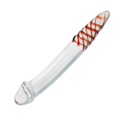 Elegant 9-Inch Glass Dildo with 1.5-Inch Diameter - image 2