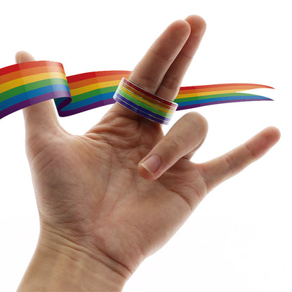 Pride Rainbow Cock Ring - image 0