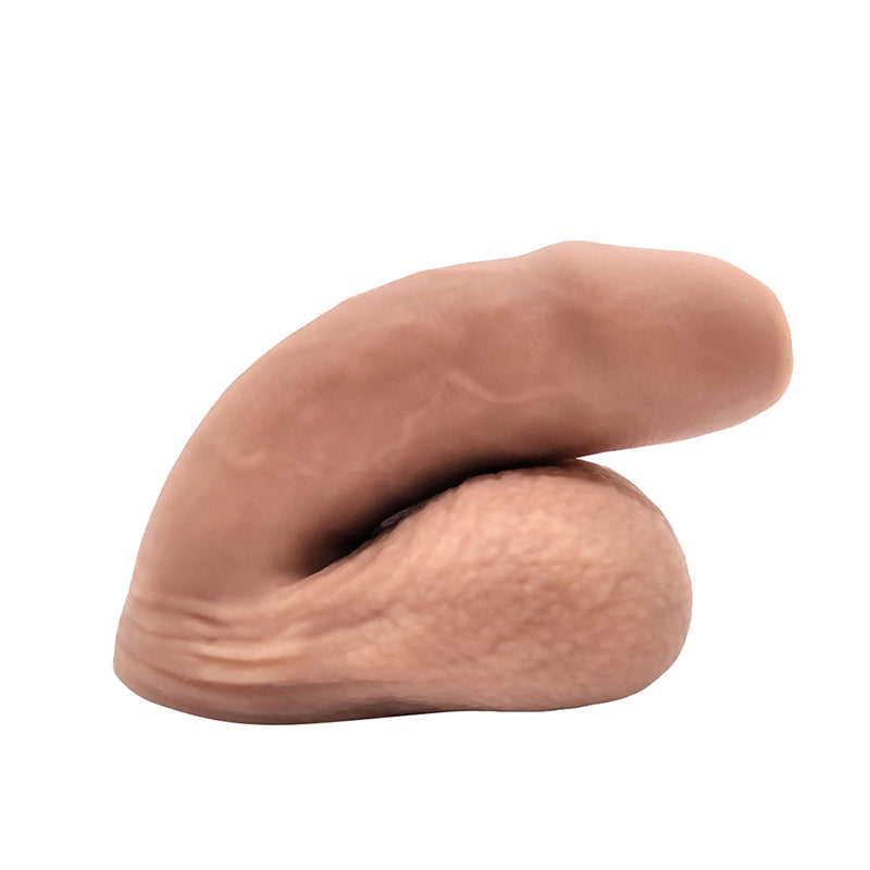 Ultra-Soft Realistic Dildo - Oak brown - image 3