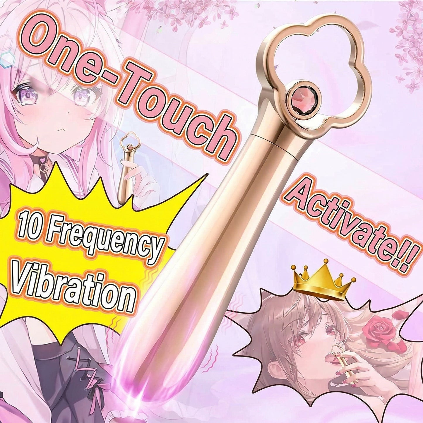 The Luxe Petite Gold Wand - image 5