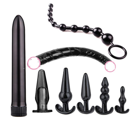8 PCS Anal Plug Set Silicone Butt Plug - B - image 2