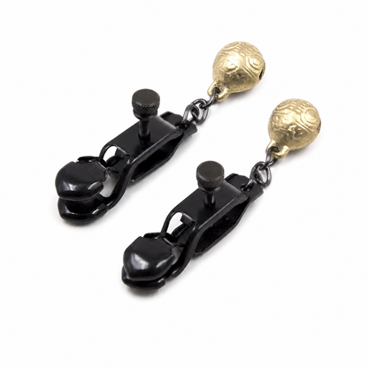 BDSM Toilet Paper Holder Nipple Clamps - image 6