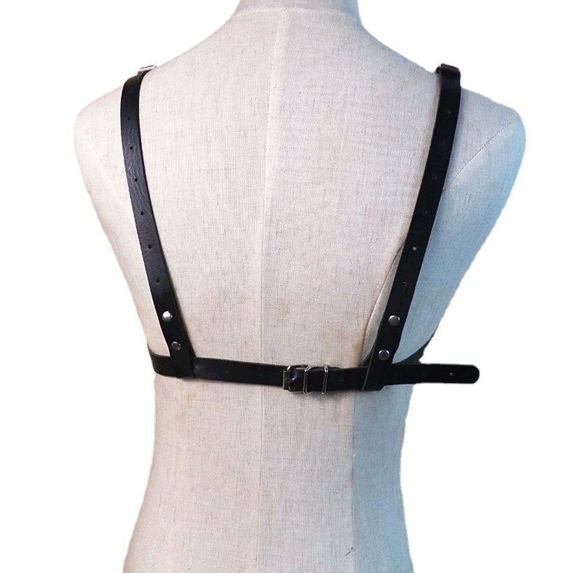 Punk Provocateur Adjustable Bondage Harness  - image 2