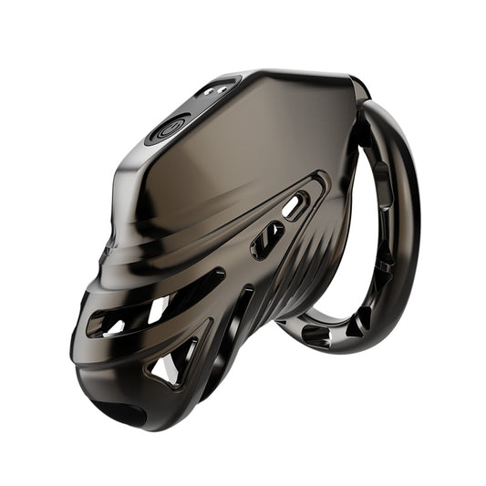 Electric Eel App-controlled Estim Chastity Cage - Black - image 2